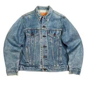 Vintage Levi’s 70506-0214 Denim Trucker Jacket 40R Made USA 90s Type III 1997